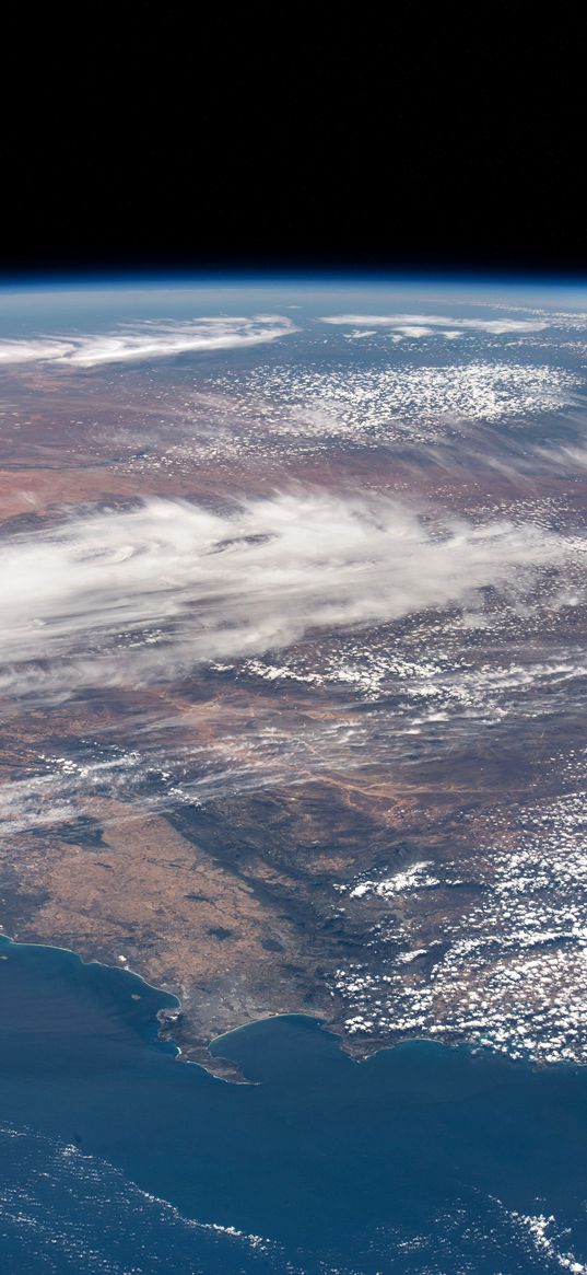 earth, planet, clouds, space, view from space