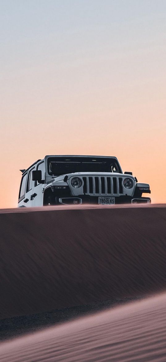 jeep, car, off-road, sands