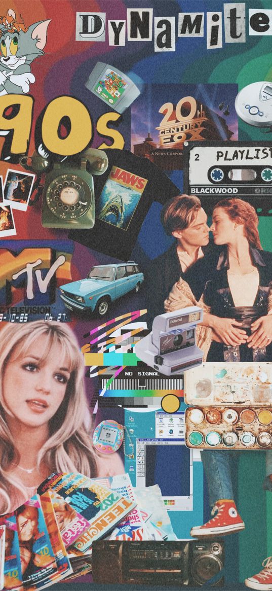 retro, britney spears, titanic, cassette, phone, car