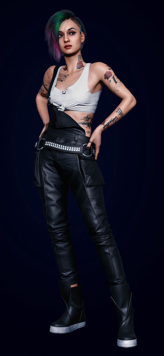 girl, cyberpunk 2077, judy, game