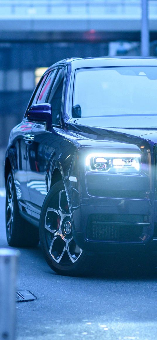 rolls royce, rolls royce phantom, auto, black autoheadlights