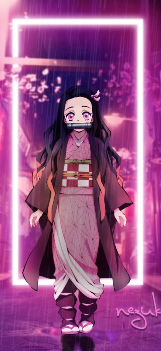 anime, demon slayer, nezuko