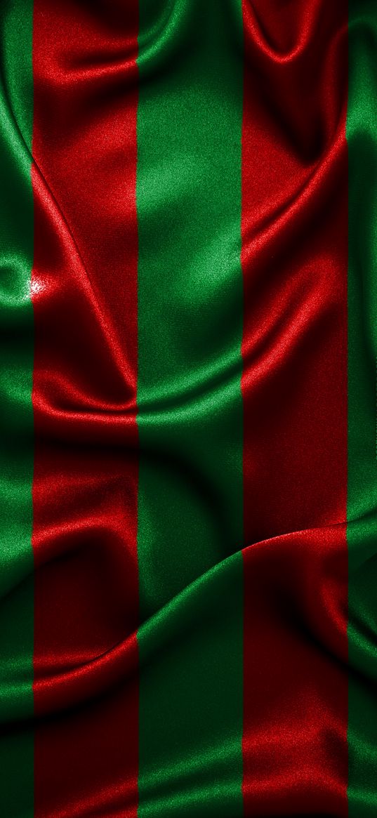 flag, textiles, red-green