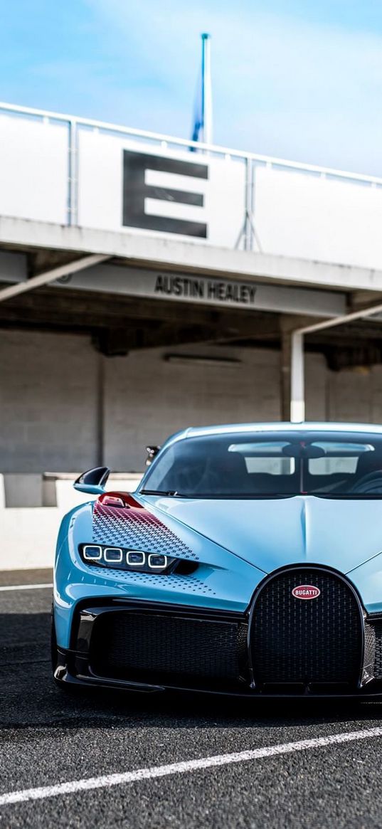 bugatti chiron grand sport, bugatti chiron, bugatti, auto, blue auto, road, track