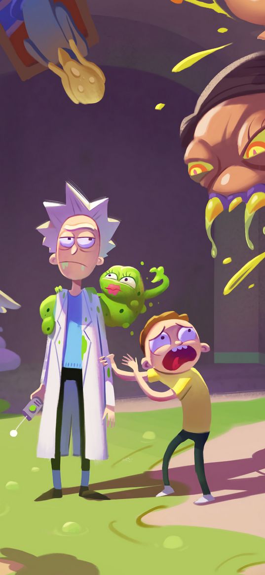 rick, morty, rick and morty, character, cartoon