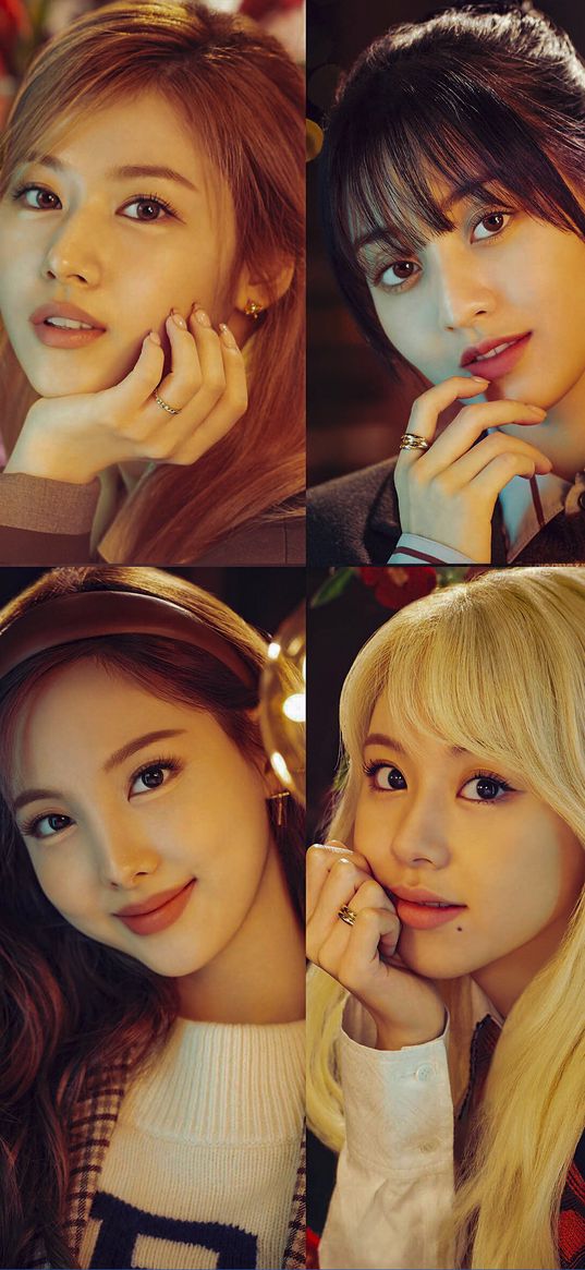 twice, k-pop, girl, korea, girl band, collage, singer, musicians