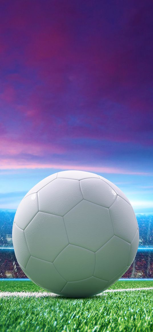 soccer ball, ball, stadium, football, sport