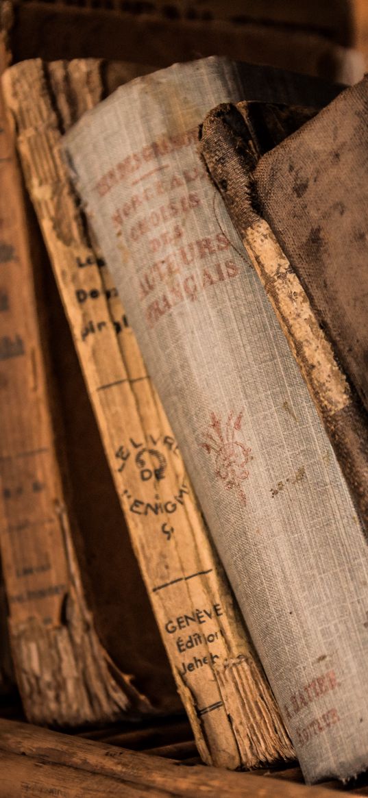 books, shelves, library, old books, dust, paper