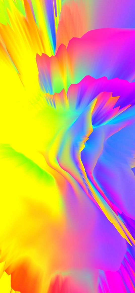 abstraction, acid colors, bright, saturated, colorful