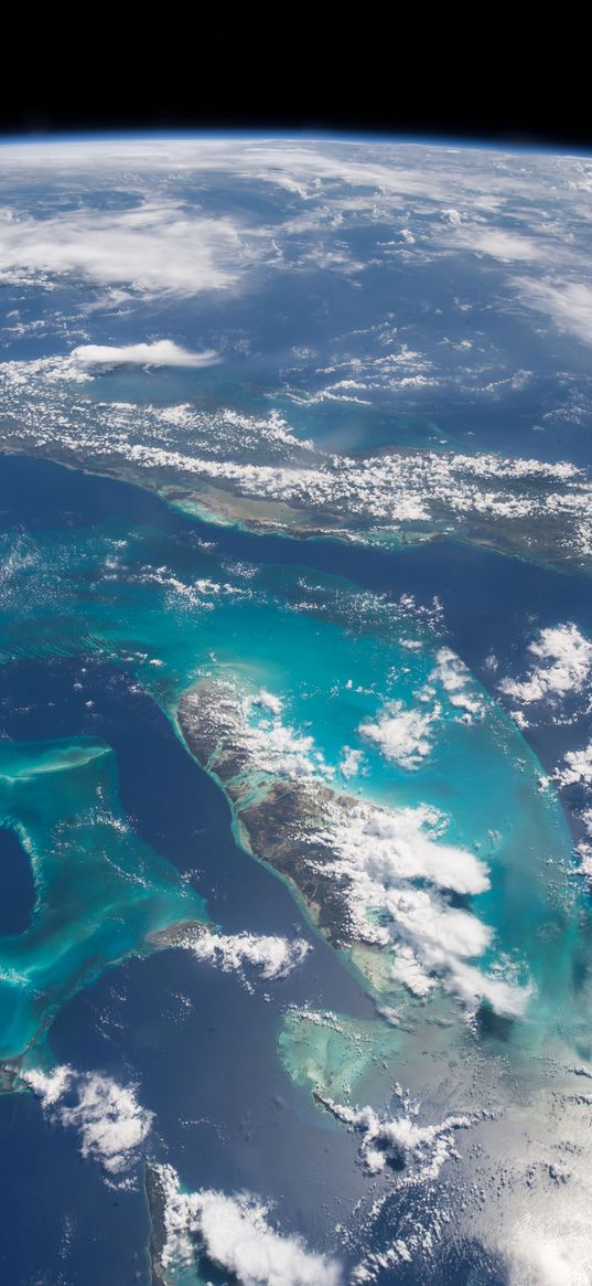 earth, planet, clouds, sea, view from space, space