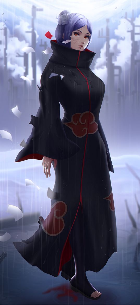 konan, naruto, anime