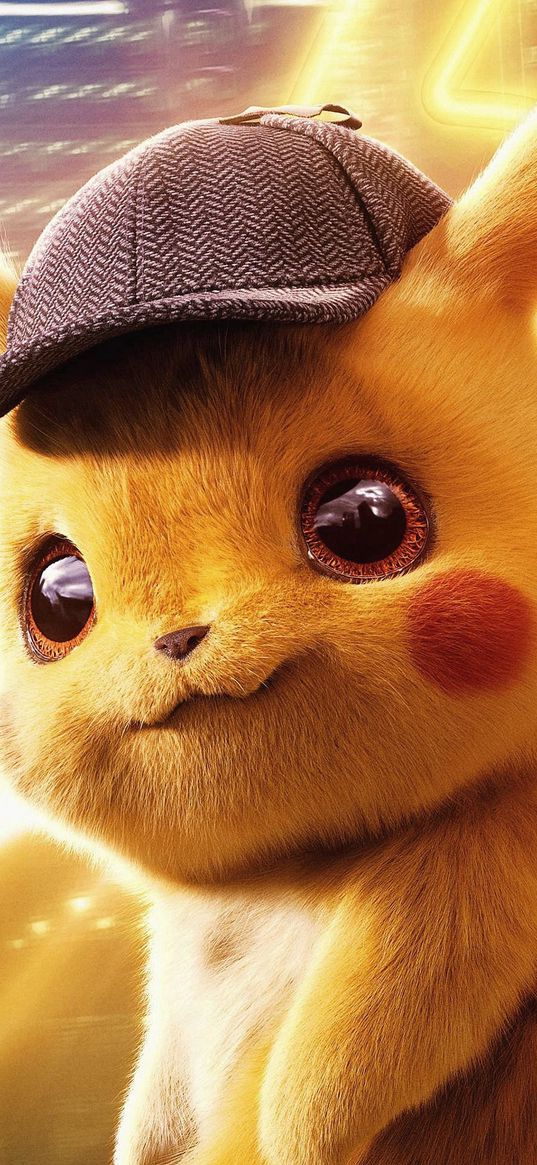 pokemon, pikachu, detectiv, cartooon, anime, movie