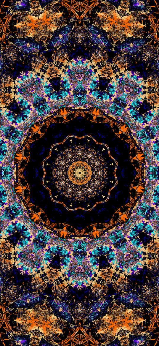 fractal, pattern, kaleidoscope, abstraction, motley