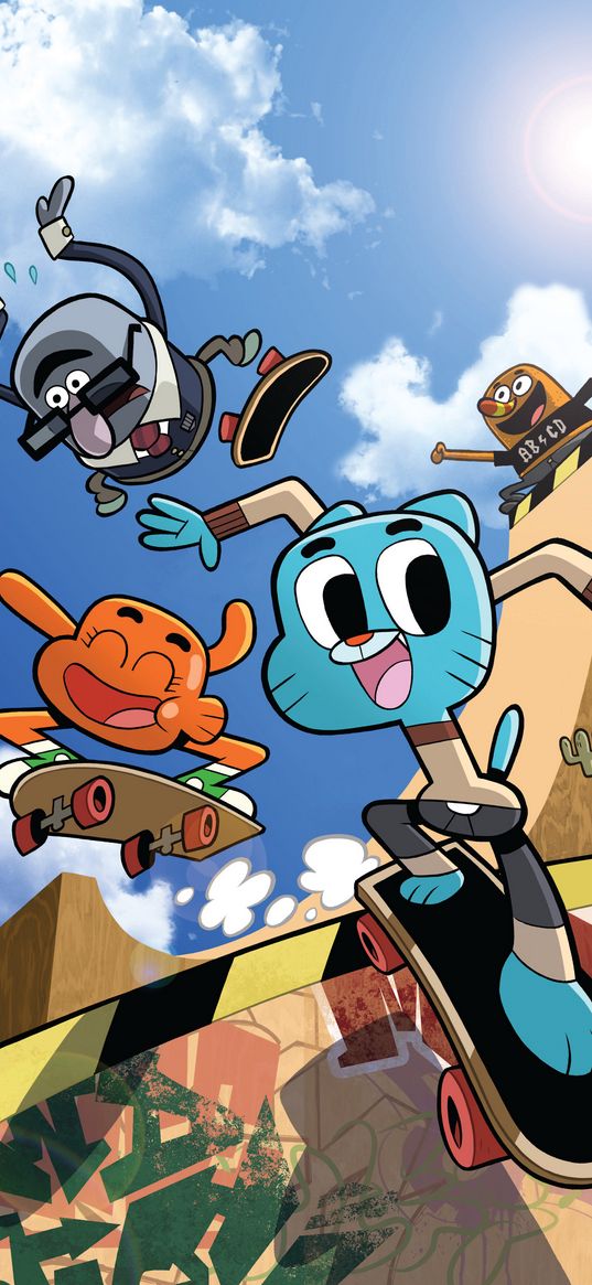 gumball, character, animated series