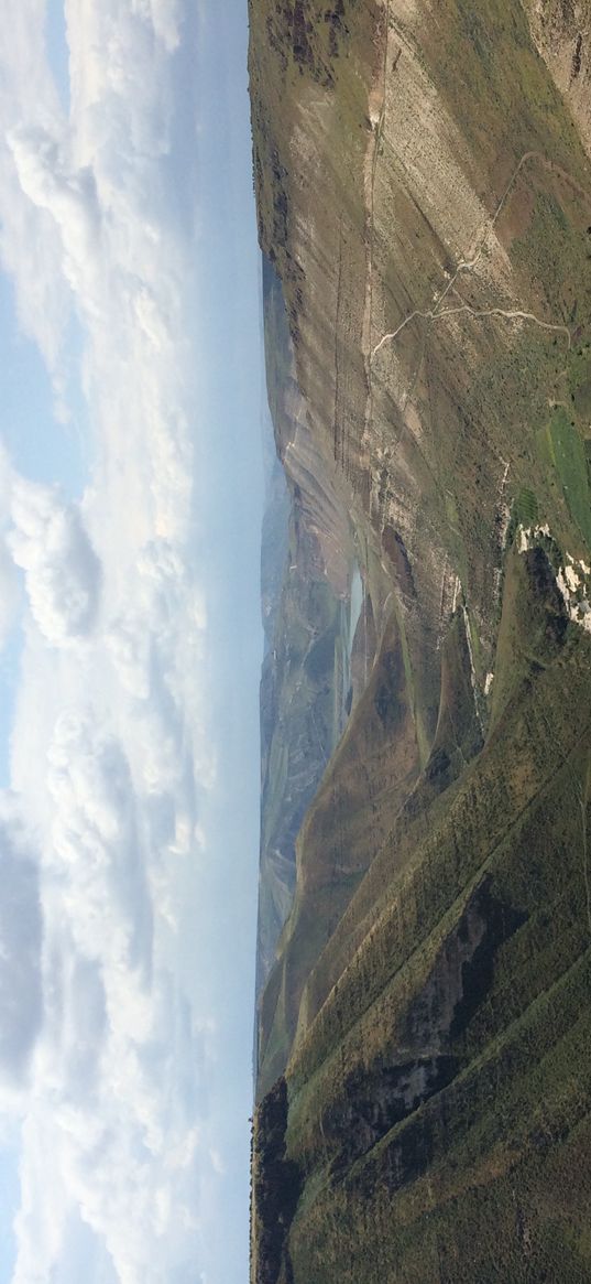 syria, valley, mountain, sky