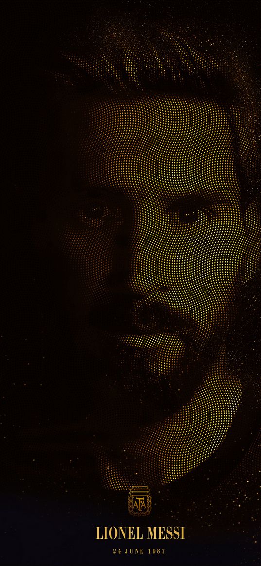 messi, footballer, poster, portrait