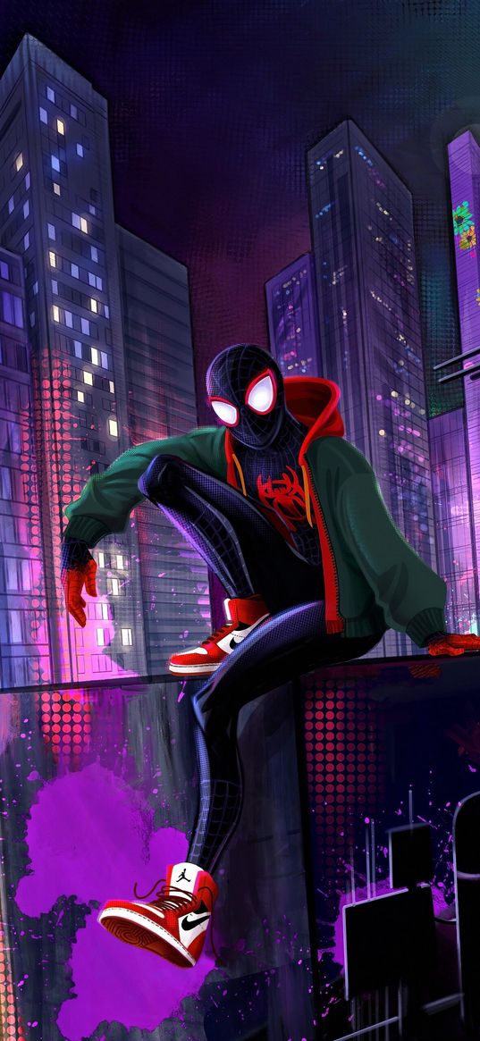 miles, morales, spidey, spiderman, superhero, siderman into the spiderverse, spider-man