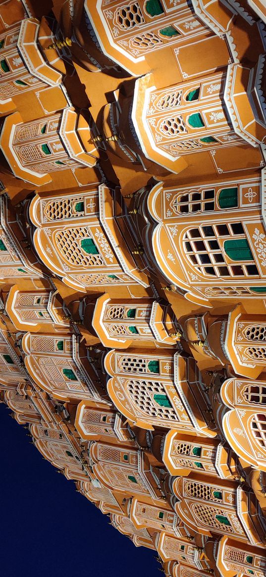palace, hawa mаhal, architecture