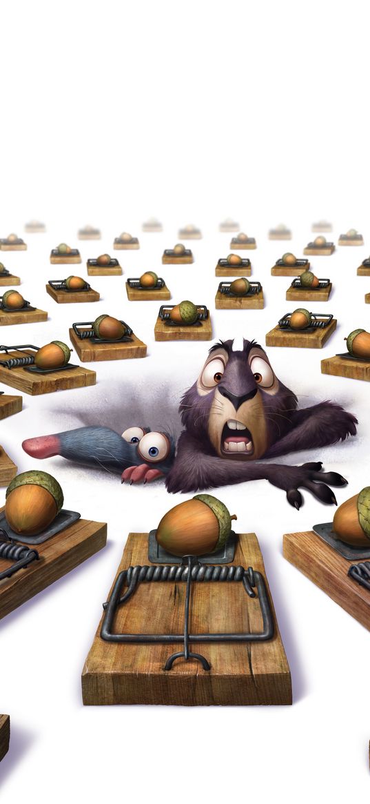 ratatouille, nuts, nut job, animation, cartoon, white