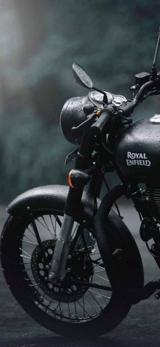 bike, royal enfield, road, classic