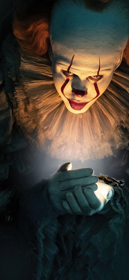 clown, it, movie, horreur, haloween