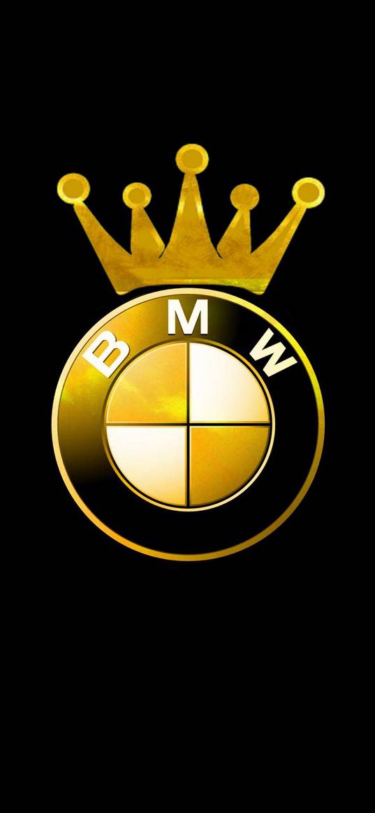 bmw, crown, emblem