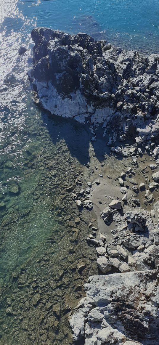 sea, water, rocks, wallpapers