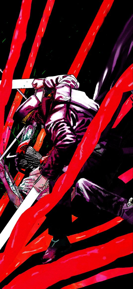 battle, duel, red stripes