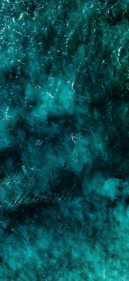 ocean, waves, turquoise background