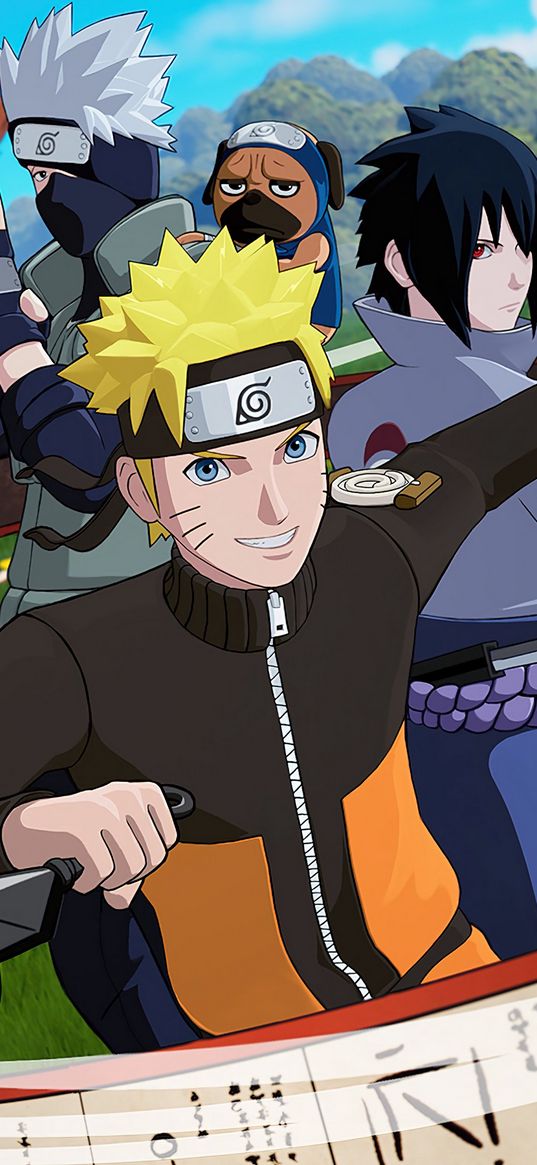 naruto, anime, uzumaki