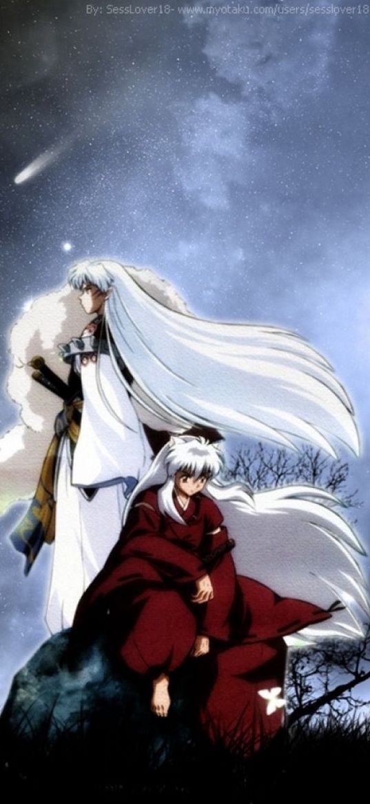 inuyasha, anime, girls