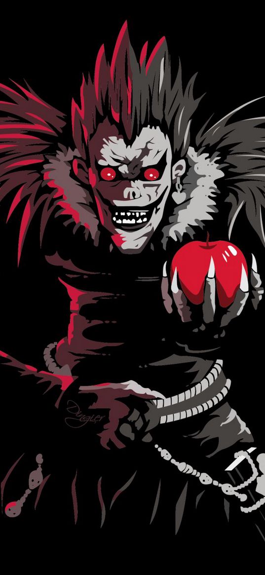 death, notes, anime, ryuk