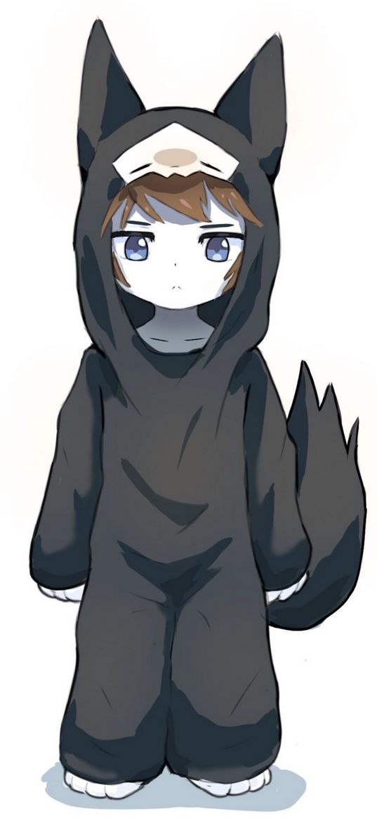 changed, lin, puro, anime, girl, costume