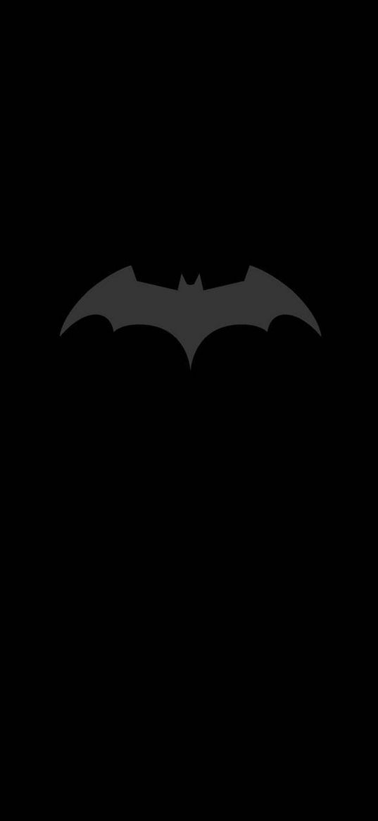 batman, superhero, comics, ds, logo, minimalism, black background