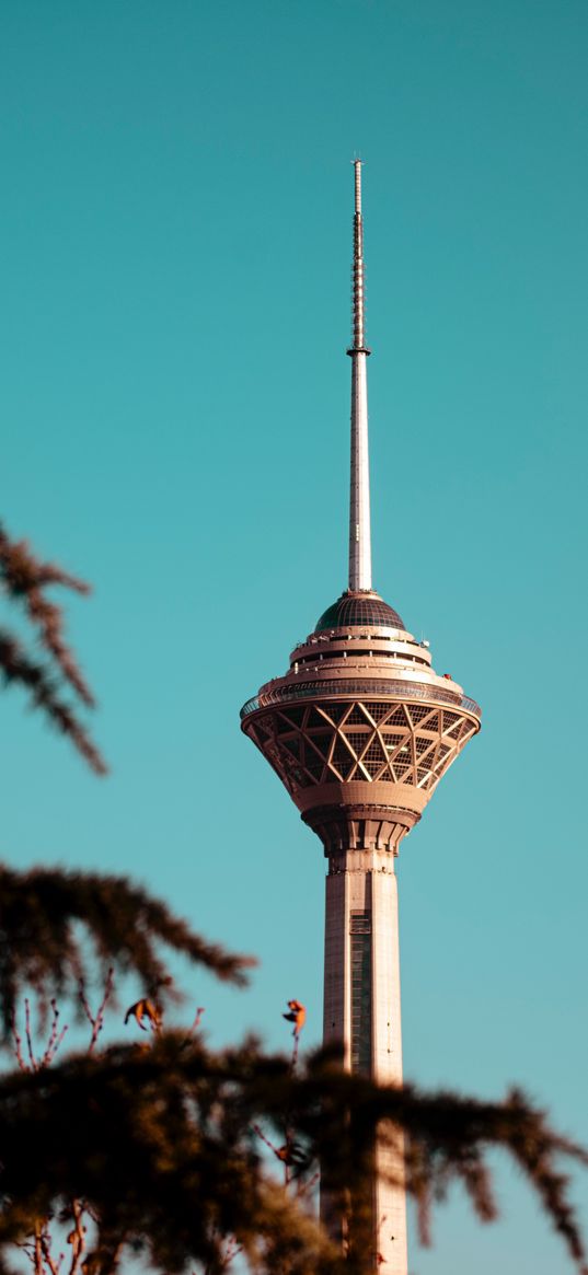 city, iran, tehran, tower, milad tower