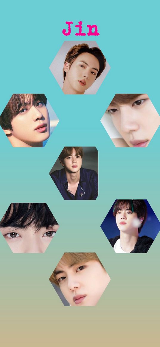 bts, seokjin, collage