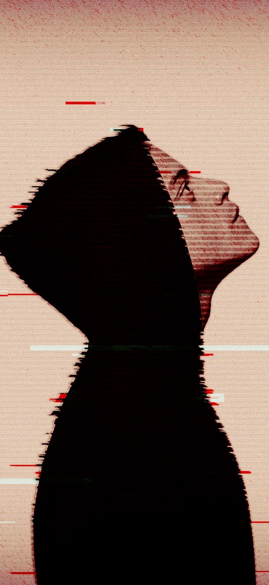 mr robot, guy, man, tv series, tv show, glitch art