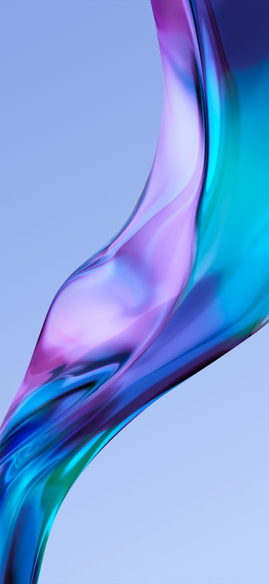 abstraction, vertical, blue, purple, landscape, amoled, mi12, mi, miui, 13, miui 13