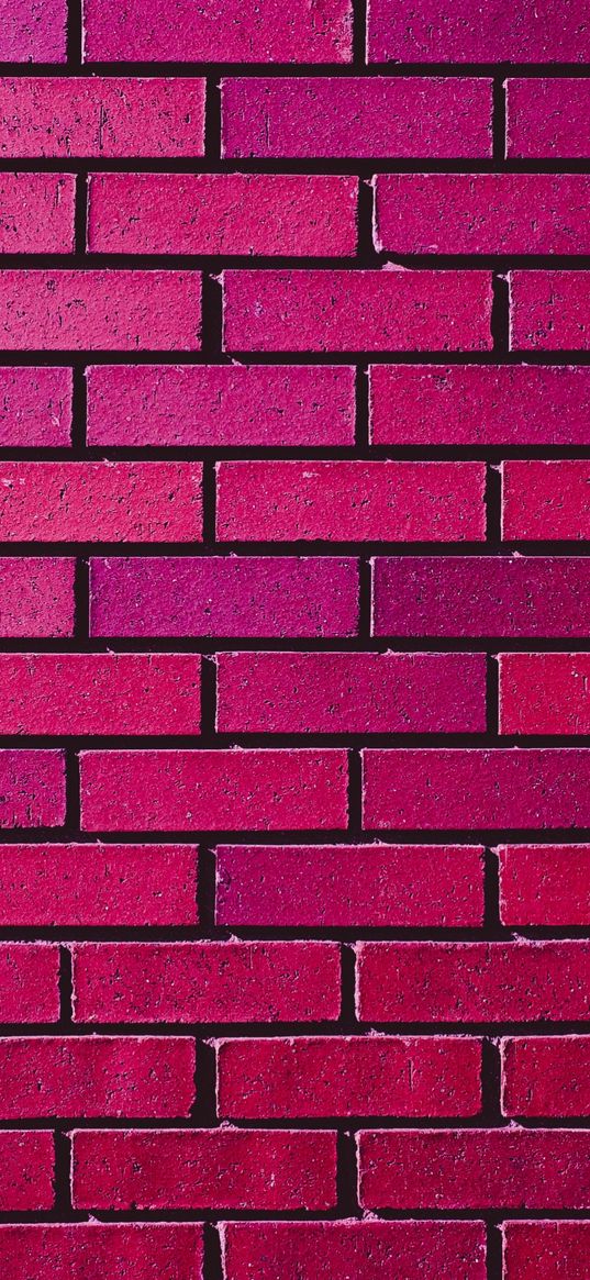 wall, brick, crimson background