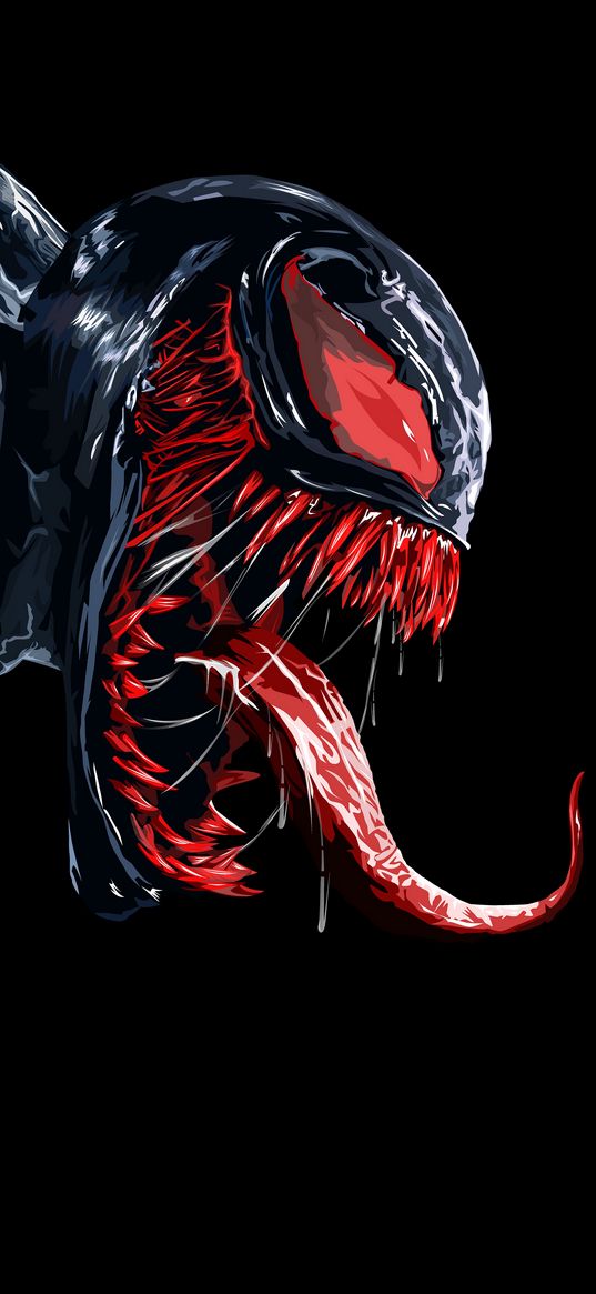 venom, marvel, art, comic