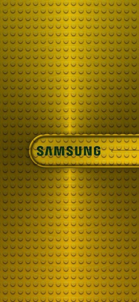 samsung, logo, yellow, minimalist, colorful, texture, popular