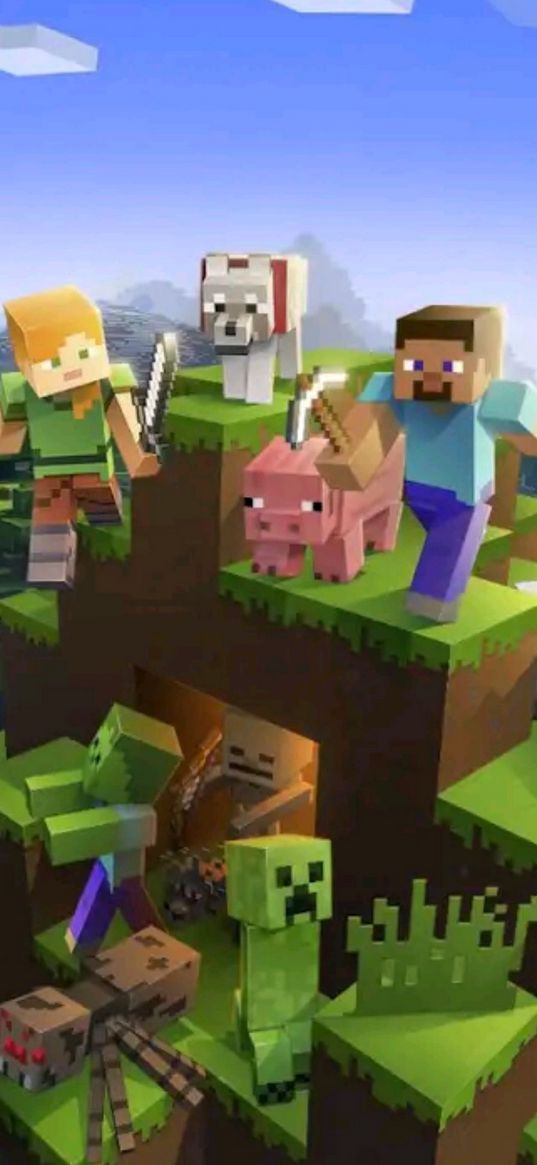 minecraft, game, wallpapers