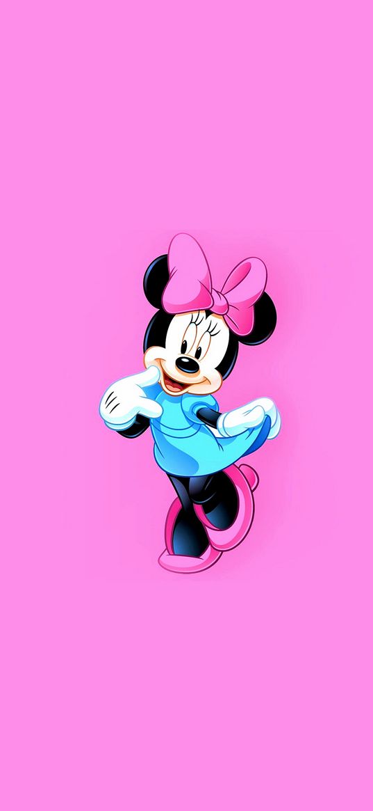 minnie mouse, cartoon, mickey mouse, pink