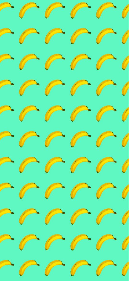 banana, splash, yellow, bright background, pattern