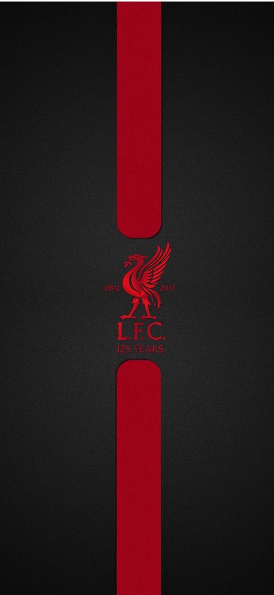 liverpool, football, football club, logo, black background, red line