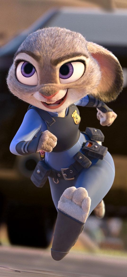 zootopia, judy hopps, cartoon, animals, disney