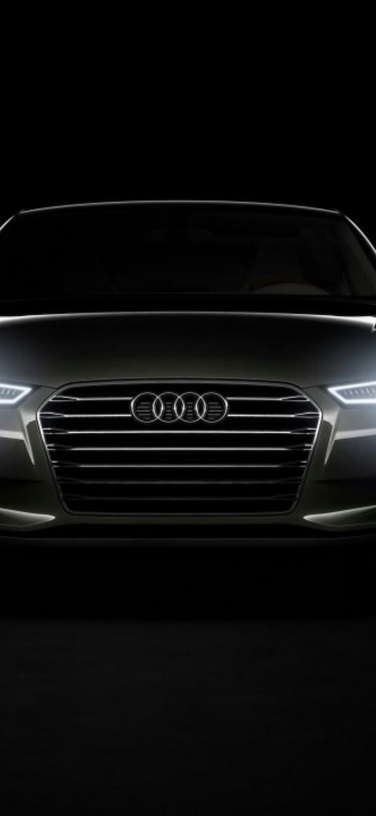 audi a8, car, black, white, foreign car