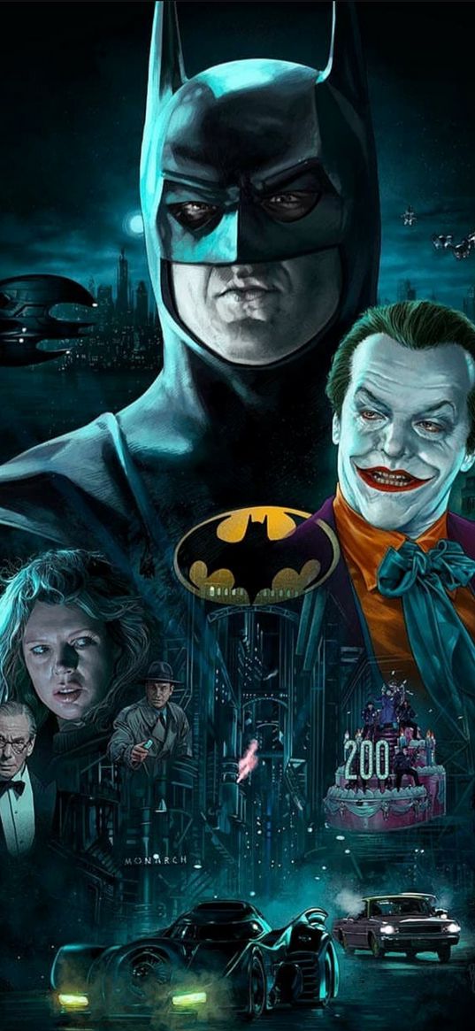 batman, bat, dc, hero, joker, dark, 1989, movie