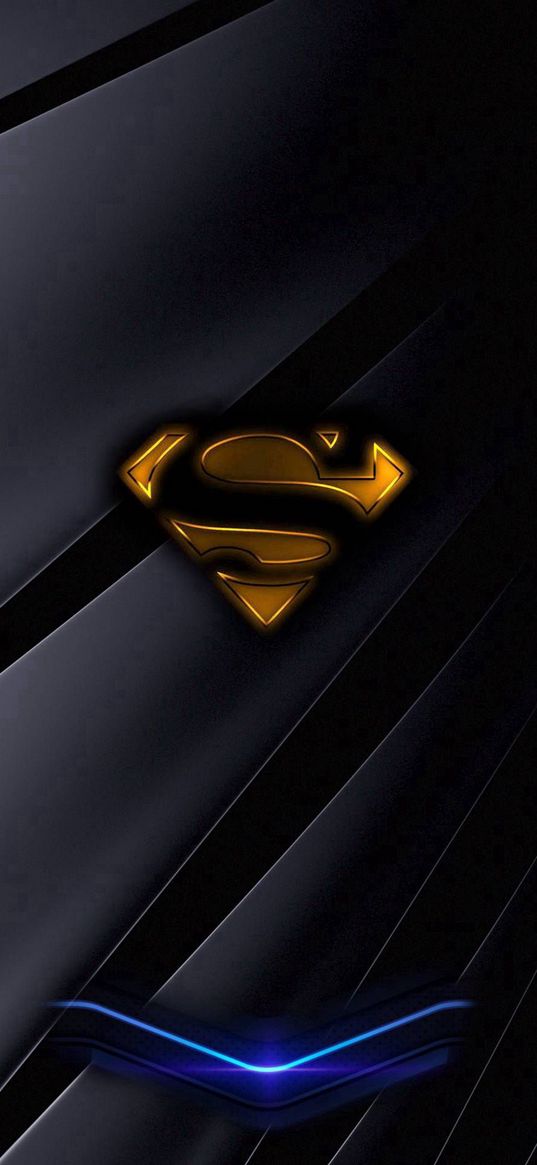 superman, symbol, logo, hero, black