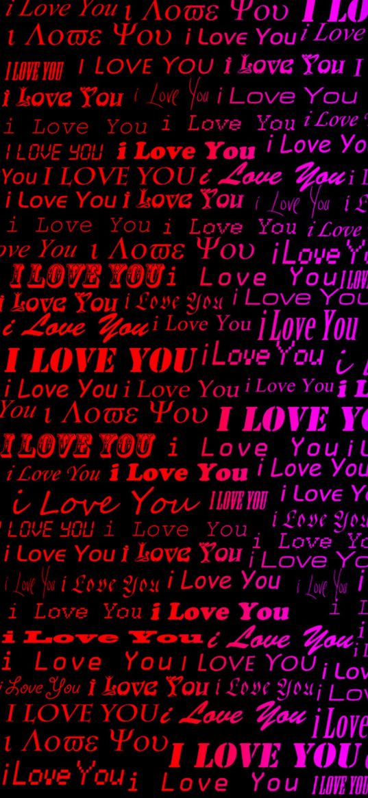 inscription, i love you, love, neon, bright letters